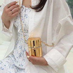 Small Box Chain Party Evening Bag for Women