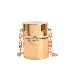 Small Box Chain Party Evening Bag for Women