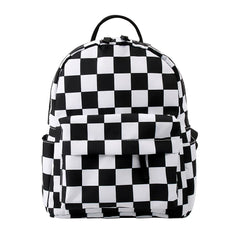3D Sunflower Plaid Space Waterproof Backpack Women Shoulder Bags