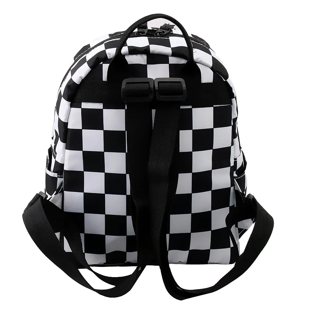 3D Sunflower Plaid Space Waterproof Backpack Women Shoulder Bags