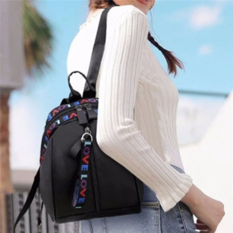 Plaid Mini Backpack Crossbody Bag for Teenage Girl Shoulder Phone Purse