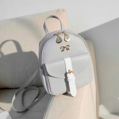 Mini Backpack PU Leather Backpack Small School Bags for Girls