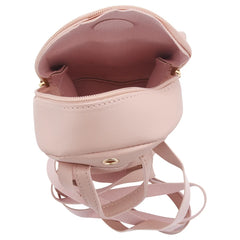 Mini Backpack Small Diagonal Bag Leather Bow Backpack Ladies Wallet