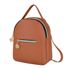 Mini Backpack Travel Rucksack Women Shoulders Small Backpack Letter Purse