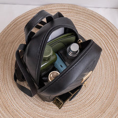 Mini Backpacks Women Shoulder Bags PU Leather School Bags for Women