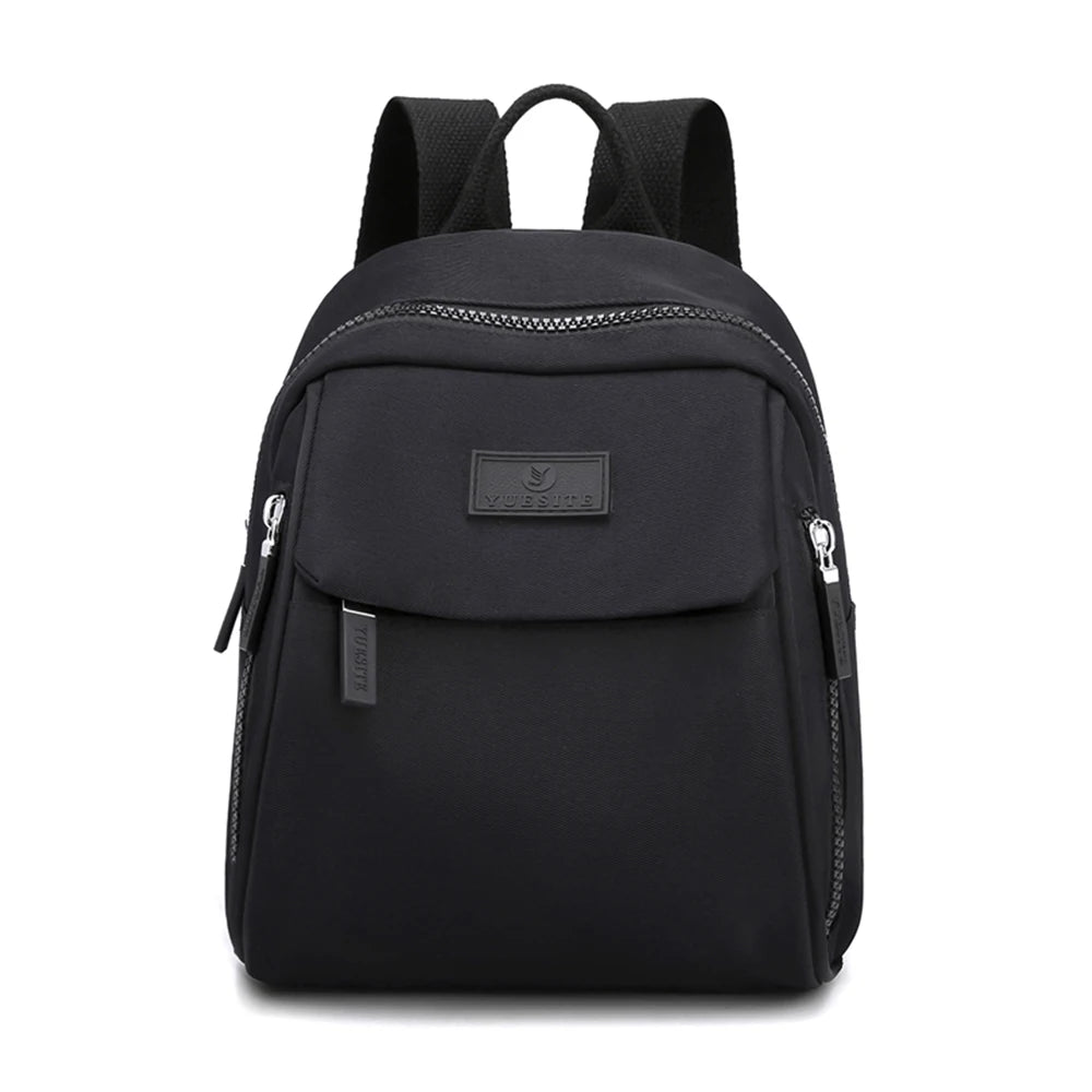 Waterproof Nylon Mini Backpack for Women Small Shopping Bag