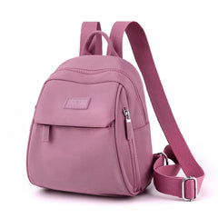 Waterproof Nylon Mini Backpack for Women Small Shopping Bag