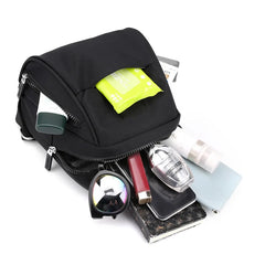 Waterproof Nylon Mini Backpack for Women Small Shopping Bag