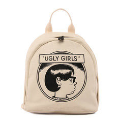 Mini Canvas Backpack Retro Canvas Girl Schoolbag