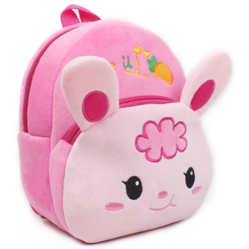 Mini Kids Plush Backpack Baby Toy Schoolbag