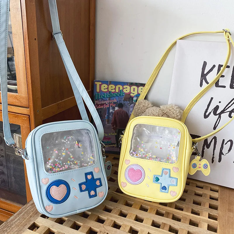 Clear Shoulder Crossbody Bag Game Console Ita Bag - Small Phone Bags