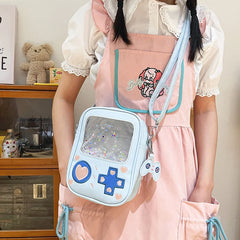 Clear Shoulder Crossbody Bag Game Console Ita Bag - Small Phone Bags