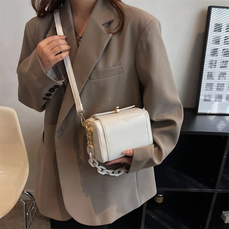 Acrylic Chain Mini Crossbody Bags for Women