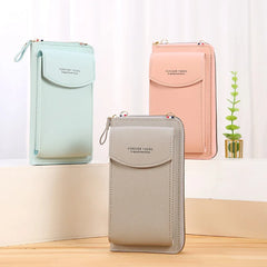 Mini Crossbody Shoulder Bag For Women High Cell Phone Pocket Purses Female Clutc