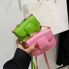 Stylish Mini PU Crossbody Bag for Women