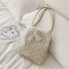 Mini Lace Handbags Spring Female Sweet Flower Hand Bags