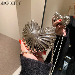 Heart Bag Mini Shell Crossbody Bag