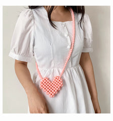 Western Style Shoulder Bag Chain Love Bag