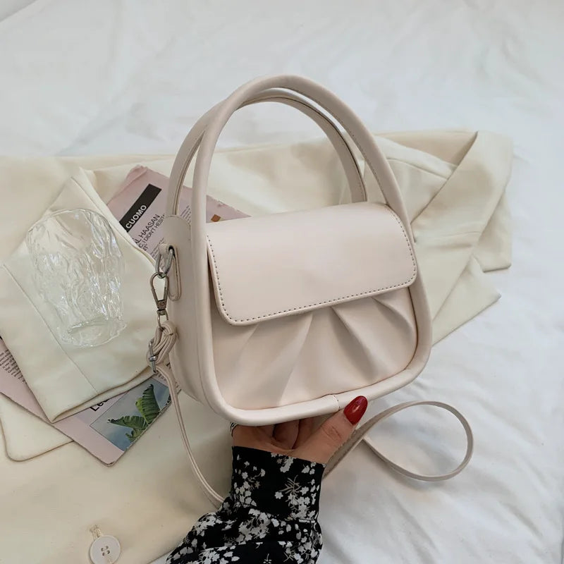 Mini Square Bag PU Leather Women's Handbag Shoulder Messenger Bags