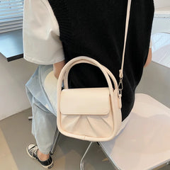 Mini Square Bag PU Leather Women's Handbag Shoulder Messenger Bags