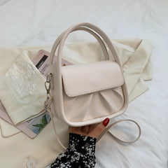 Mini Square Bag PU Leather Women's Handbag Shoulder Messenger Bags