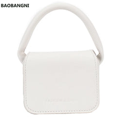 Mini Square Tote bag Summer PU Leather Women's Handbag Shoulder Messenger