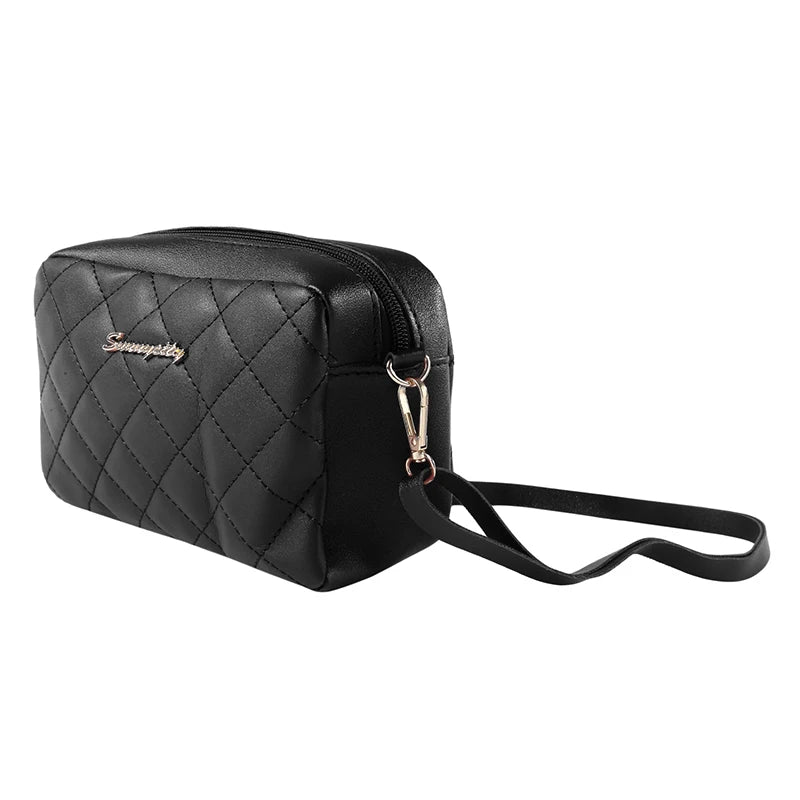 Embroidery Camera Small Messenger Bag For Women Chain Ladies Crossbody Bags
