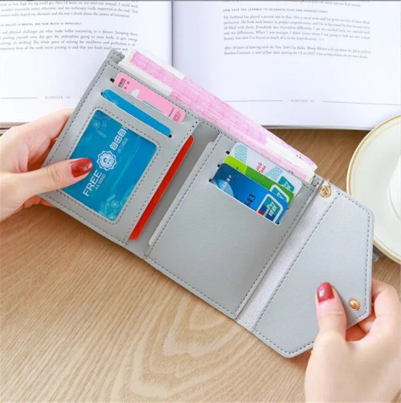 Mini Tassel Wallet Female Students Short Mini Wallets