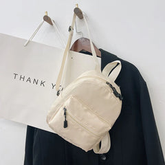 Mini Nylon Women Backpacks Small School Bags for Teen Girls