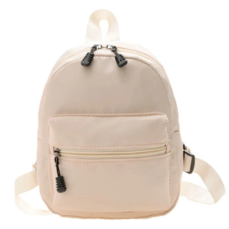 Mini Women Backpacks Nylon Rucksack for Teen Girls