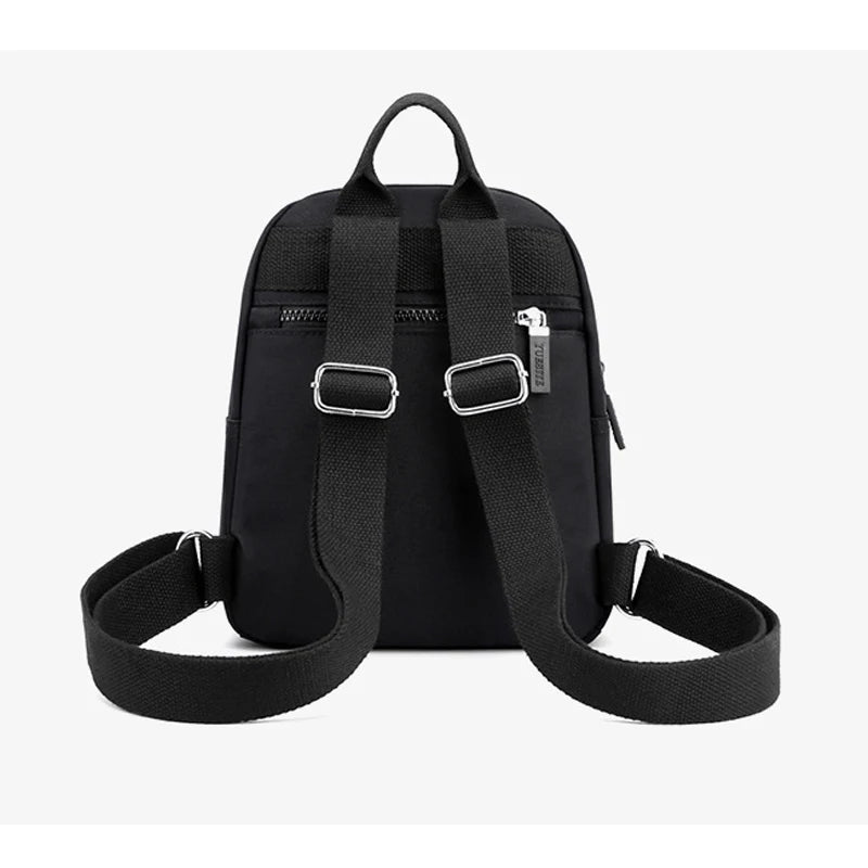 Mini Anti-theft Waterproof Nylon Women Backpack - Small Bagpack