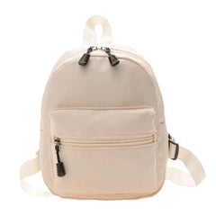 Nylon Women's Mini Backpack Preppy Style School Travel Bag Teen Girls