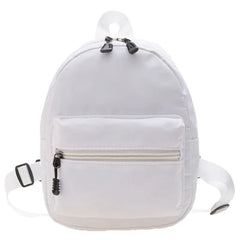 Mini Nylon Women's Backpack School Bag for Teen Girls