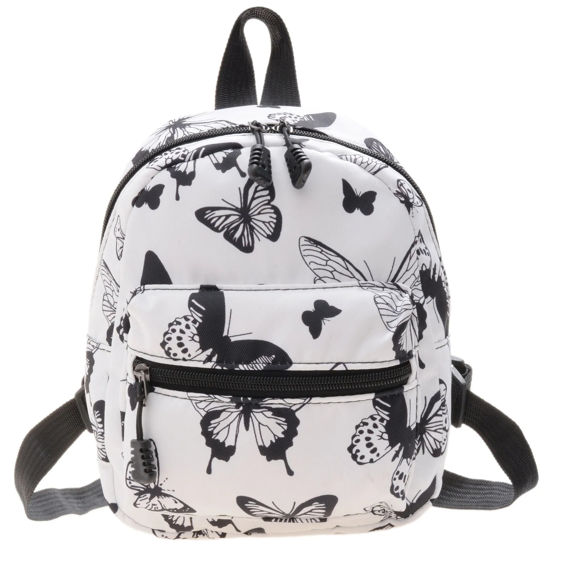 Animal Printing Mini Women's Backpack Nylon Bag for Teen Girls