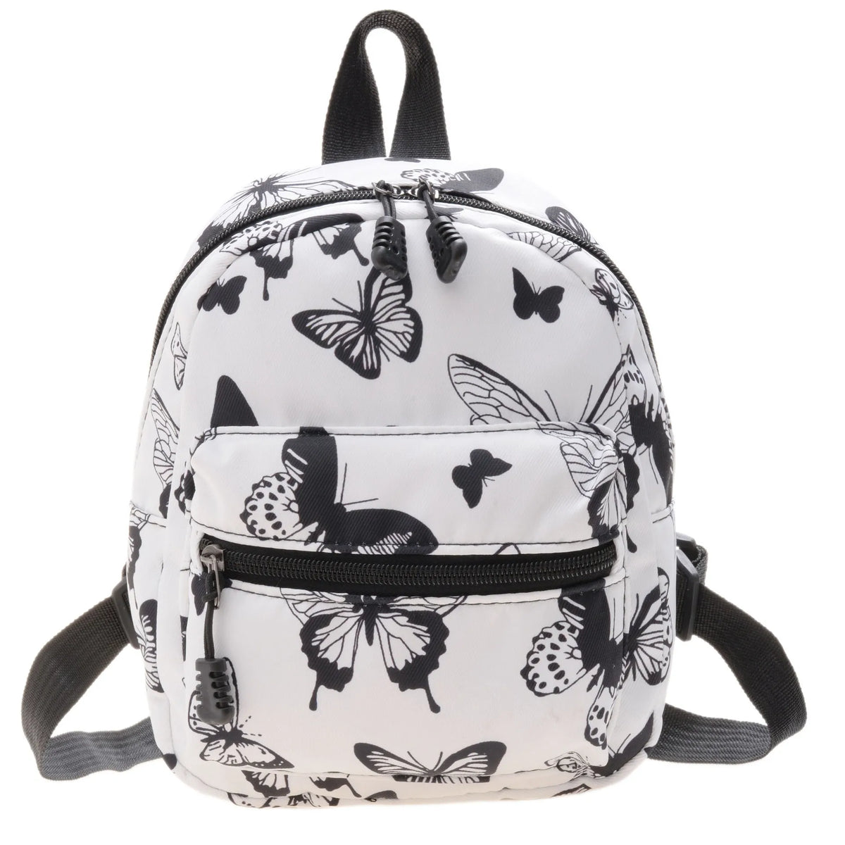 Animal Printing Mini Women's Backpack Nylon Bag for Teen Girls