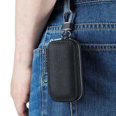Mini Cow Leather Key Bag Key Wallets Multifunction Holder Organizer