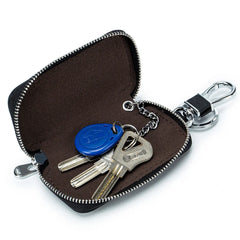Mini Cow Leather Key Bag Key Wallets Multifunction Holder Organizer