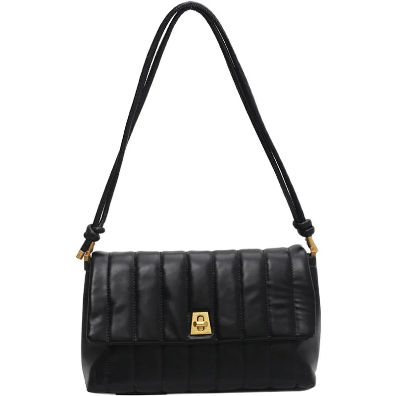 Soft Leather Retro Chain Crossbody Envelope Bag