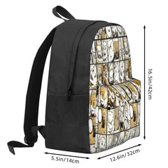 Mirio Togata Collage Backpack Men/Women Zipper Bags