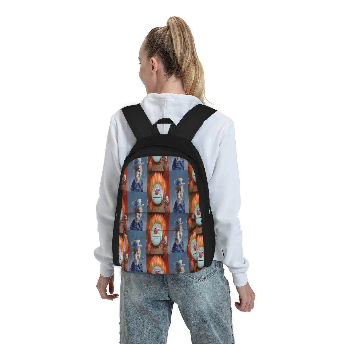 Miser Brothers Men's Backpacks Women's Bags Manga Man Backpack for Teenagers