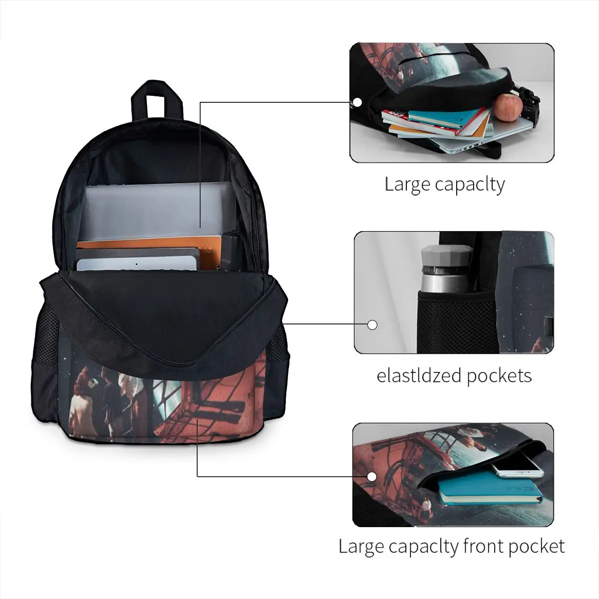 Missing The Ones We Left Behind Backpacks Men's Backpacks Bags For Women