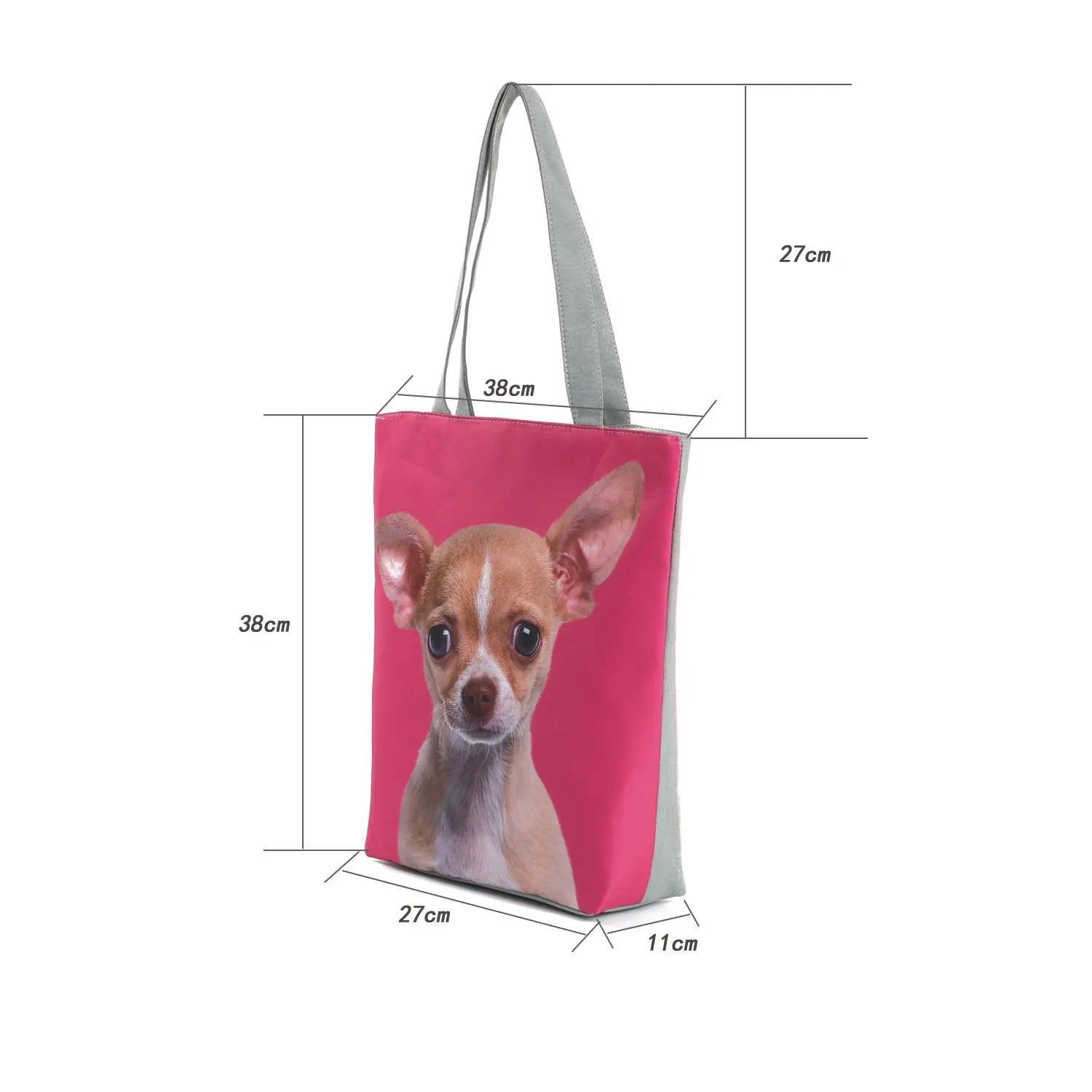 Miyahouse Animal Print Canvas Handbag Large Capacity Women Beach Shoulder Bag