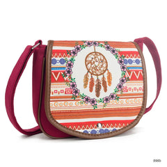 Miyahouse Cartoon Owl Crossbody Bag Lady Flap Bag