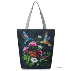 Miyahouse Printing Flower Women's Handbag Eco Reusable Foldable Female Shopping
