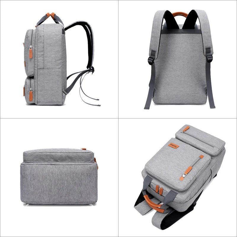 Nylon Women Large Capacity Travel Anti Theft Backpack Waterproof Laptop Bagpack