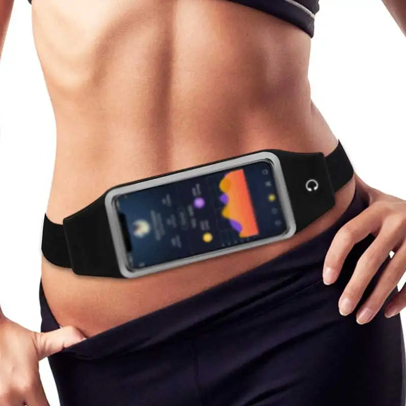 Touch Screen Run Jog Bag Waterproof Women Sports Waist Fanny Pack Bag