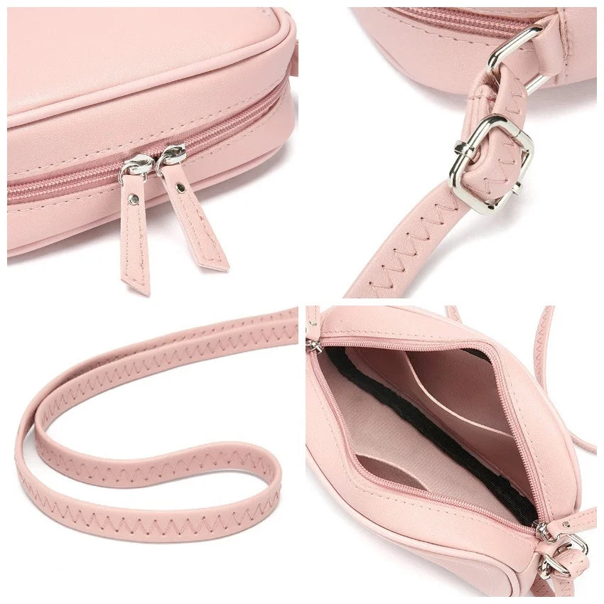 Women's PU Leather Shoulder Bag Solid Tote Bag