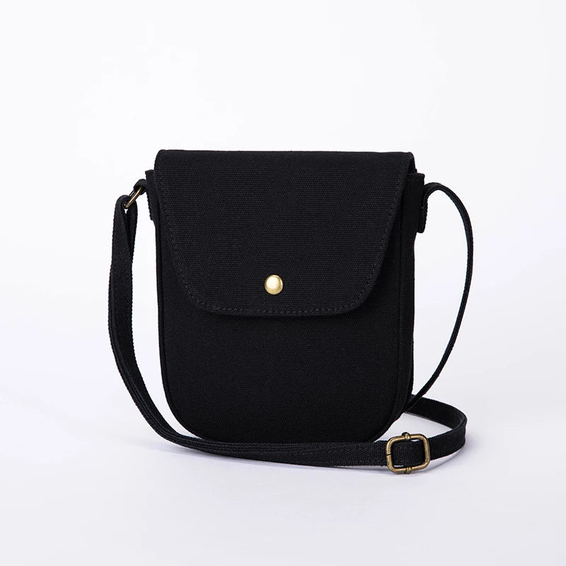 Canvas Student Shoulder Bag Messenger Bag