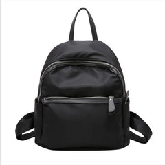Nylon Women's Backpack Water-proof Rucksack Light Small Green