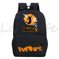 Haikyuu Anime Backpack for School Boys Volleyball Teens Bookbag